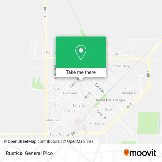 Rustica map