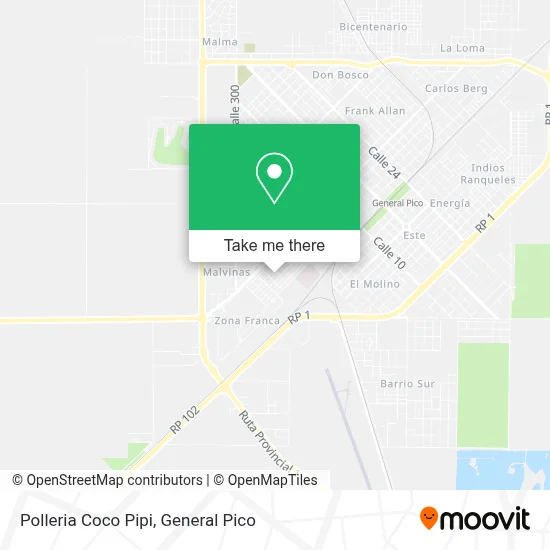 Polleria Coco Pipi map