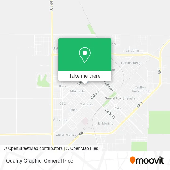 Quality Graphic map