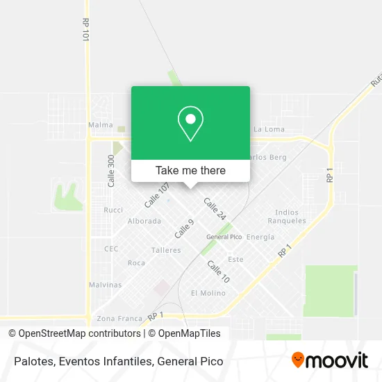 Palotes, Eventos Infantiles map