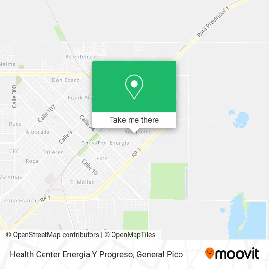 Health Center Energia Y Progreso map