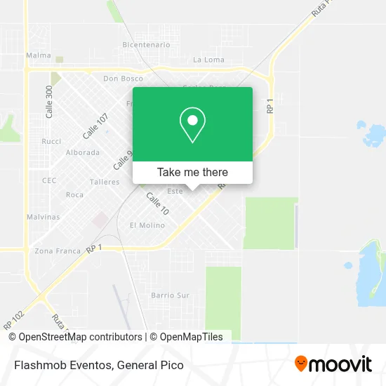 Flashmob Eventos map