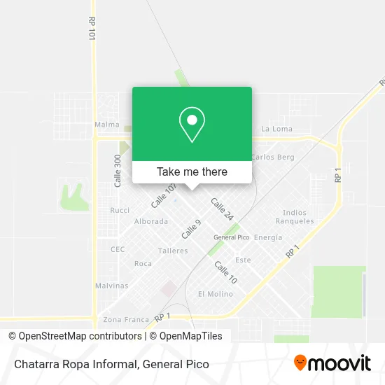 Chatarra Ropa Informal map