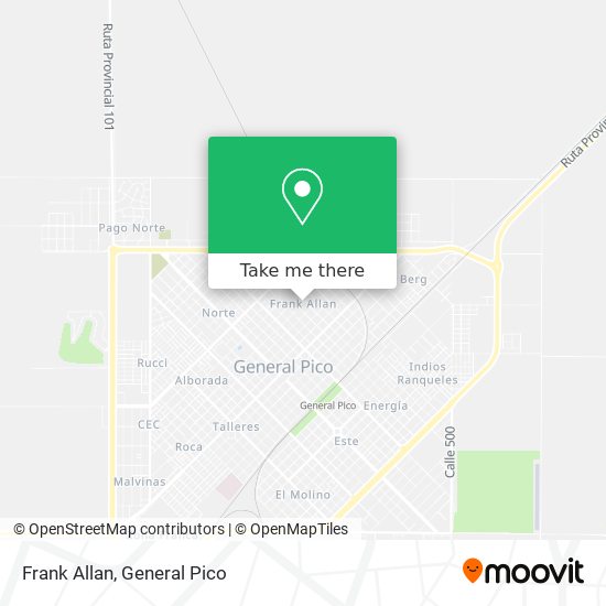 Mapa de Frank Allan