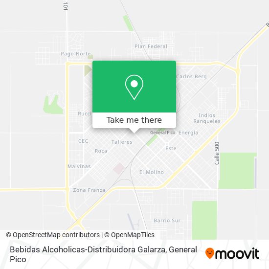 Mapa de Bebidas Alcoholicas-Distribuidora Galarza