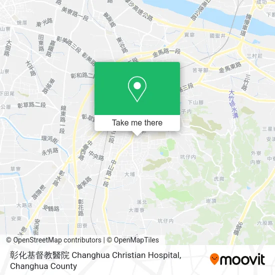 彰化基督教醫院 Changhua Christian Hospital地圖