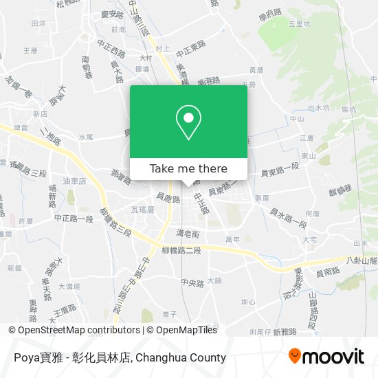 Poya寶雅 - 彰化員林店 map