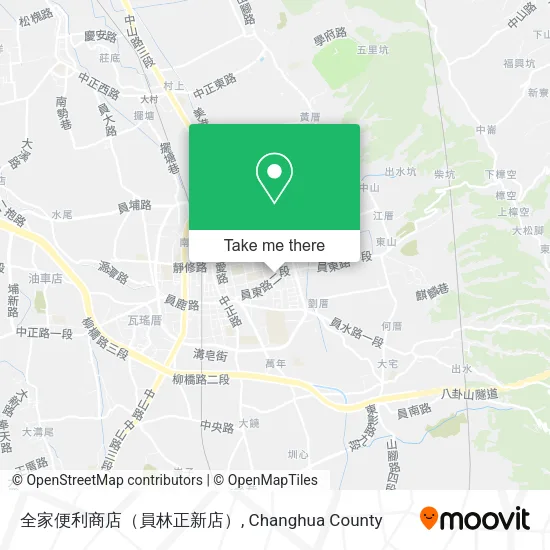 全家便利商店（員林正新店） map