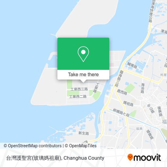 台灣護聖宮(玻璃媽祖廟)地圖