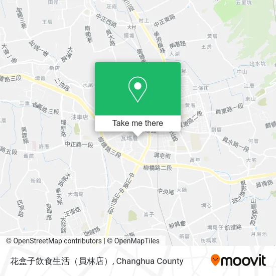 花盒子飲食生活（員林店）地圖