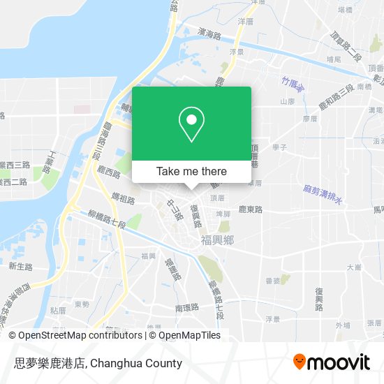 思夢樂鹿港店 map