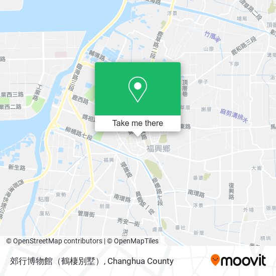 郊行博物館（鶴棲別墅） map