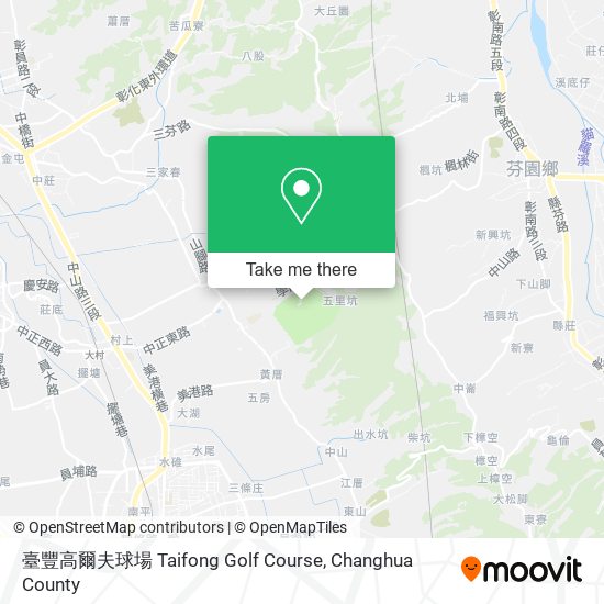 臺豐高爾夫球場 Taifong Golf Course map