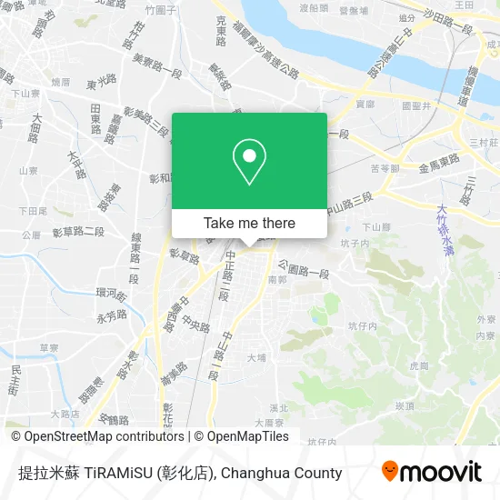 提拉米蘇 TiRAMiSU (彰化店) map