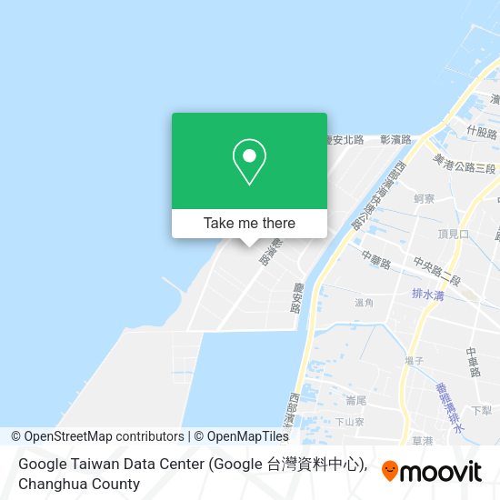 Google Taiwan Data Center (Google 台灣資料中心) map