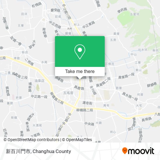 新百川門市 map