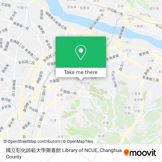 How To Get To 國立彰化師範大學圖書館library Of Ncue In Changhua By Bus Or Train