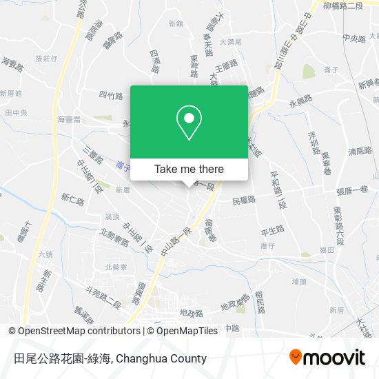 田尾公路花園-綠海 map
