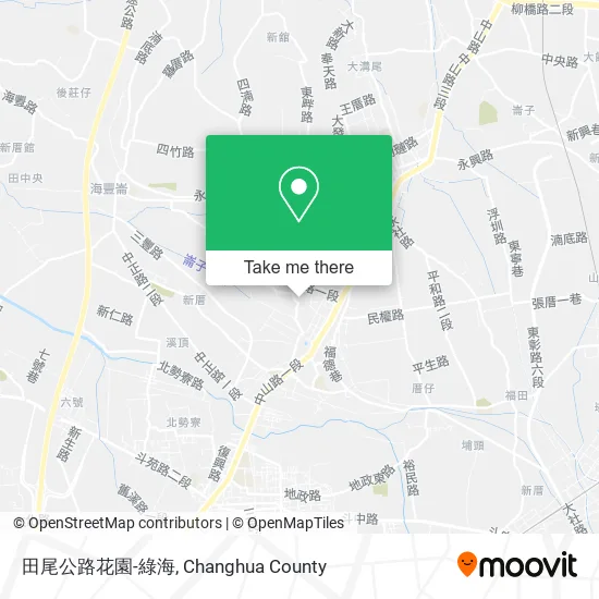 田尾公路花園-綠海地圖