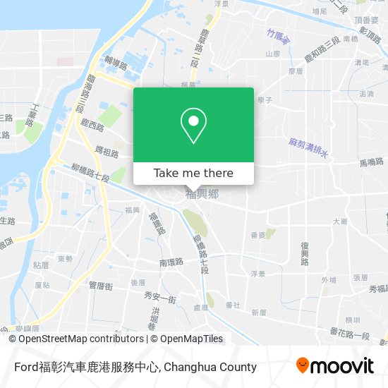 Ford福彰汽車鹿港服務中心 map