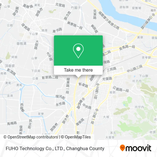 FUHO Technology Co., LTD.地圖