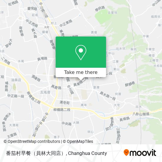 番茄村早餐（員林大同店） map