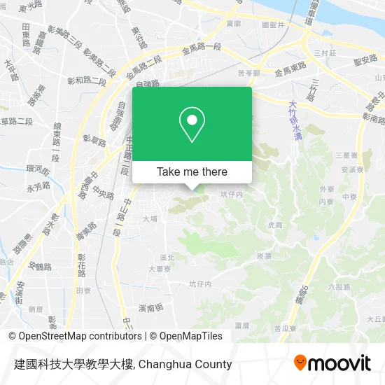 建國科技大學教學大樓地圖