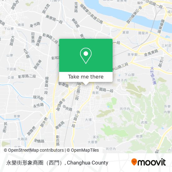 永樂街形象商圈（西門） map