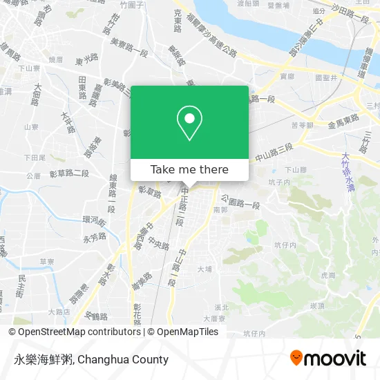 永樂海鮮粥地圖