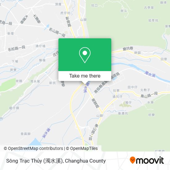 Sông Trạc Thủy (濁水溪) map