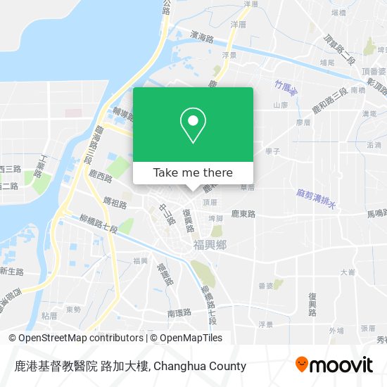 鹿港基督教醫院 路加大樓 map