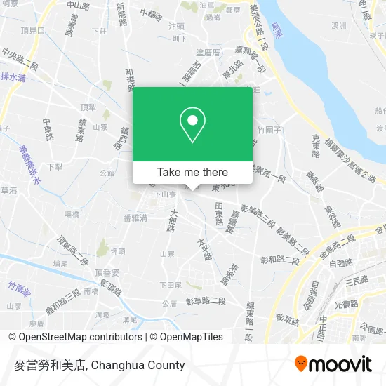 麥當勞和美店 map