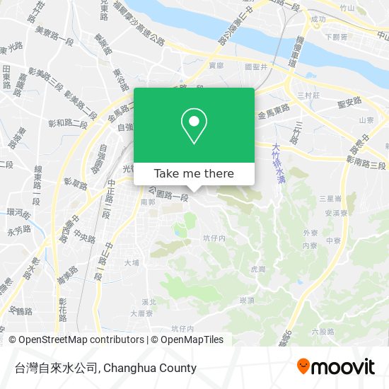 台灣自來水公司 map