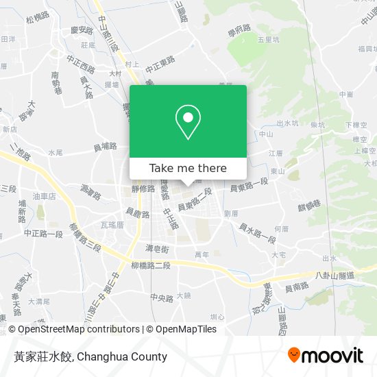 黃家莊水餃地圖