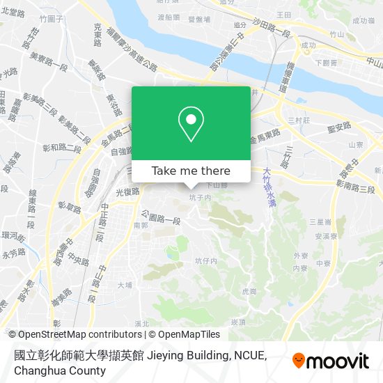 國立彰化師範大學擷英館 Jieying Building, NCUE map