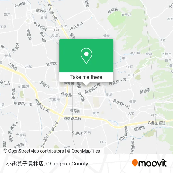 小熊菓子員林店 map