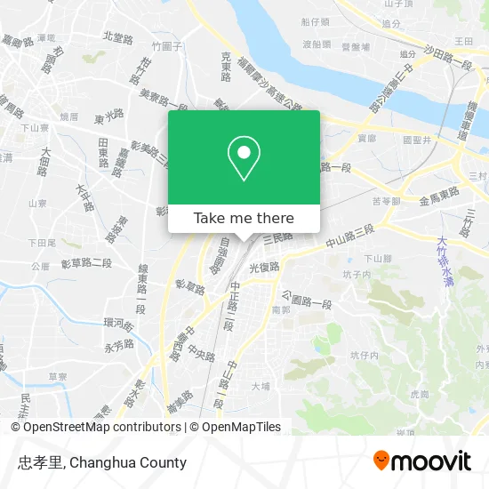 忠孝里地圖
