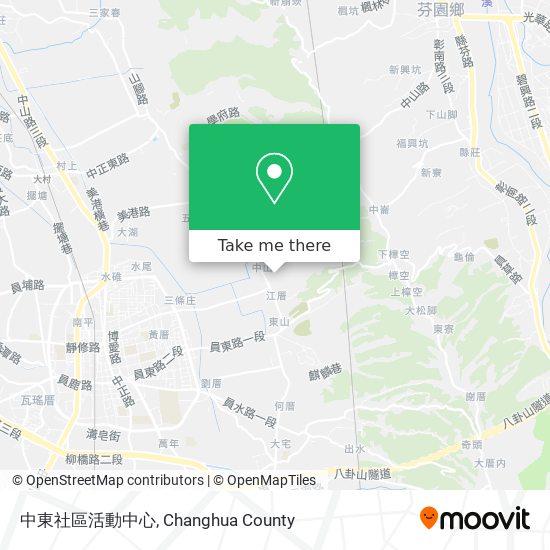 中東社區活動中心地圖