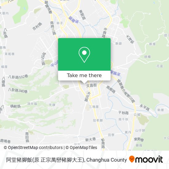 阿堂豬腳飯(原 正宗萬巒豬腳大王) map