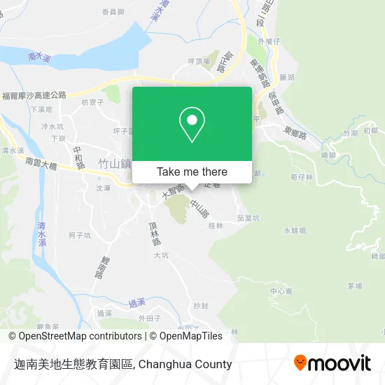 迦南美地生態教育園區 map