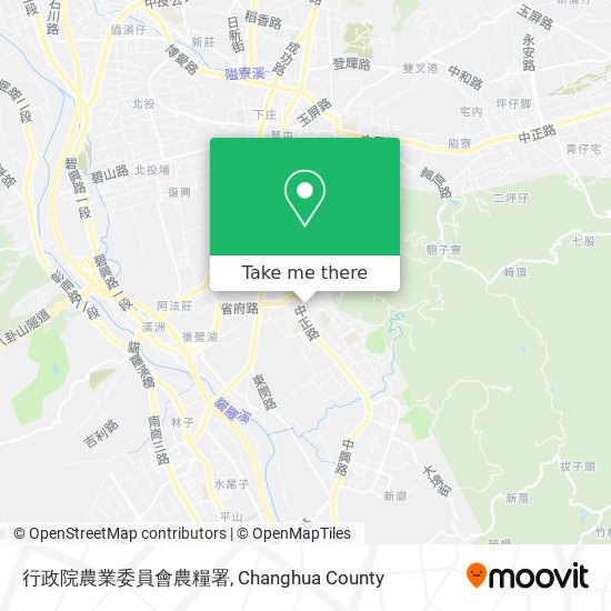 行政院農業委員會農糧署 map