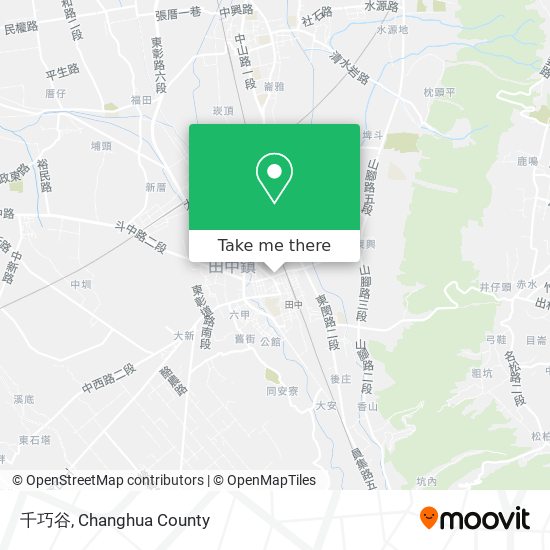 千巧谷 map