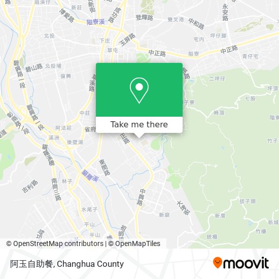 阿玉自助餐 map