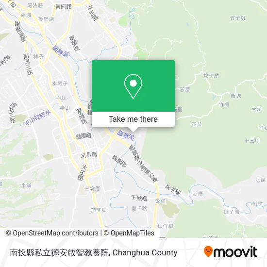 南投縣私立德安啟智教養院地圖