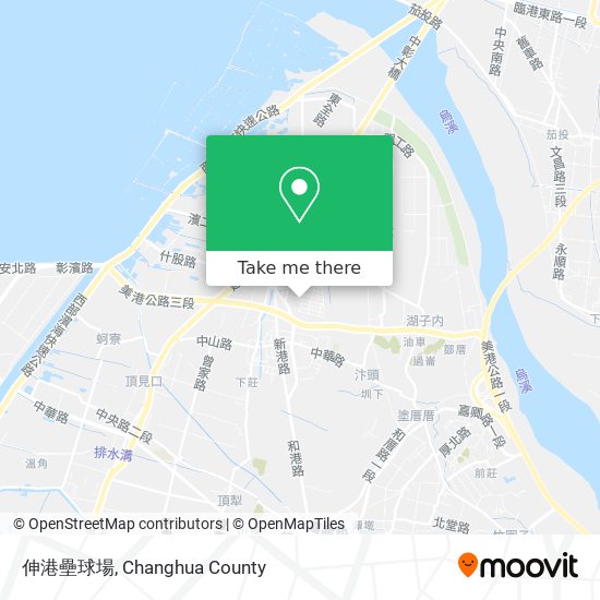 伸港壘球場地圖