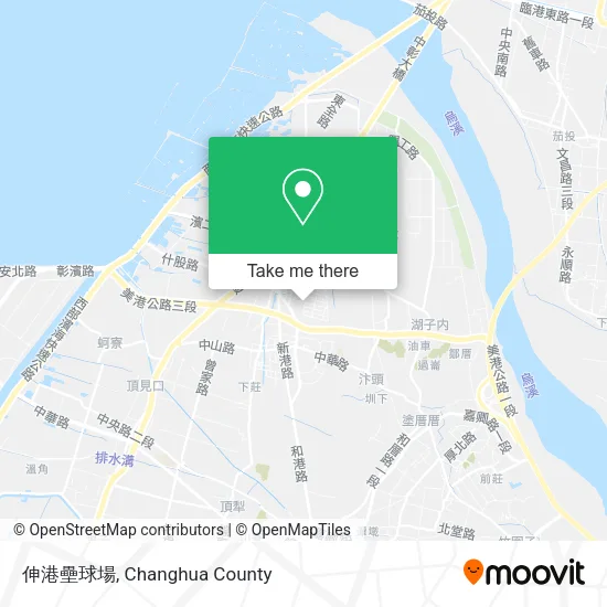伸港壘球場 map