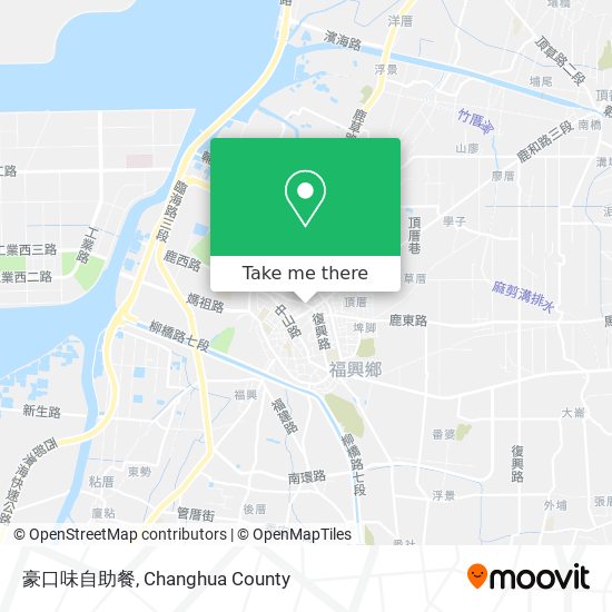 豪口味自助餐 map