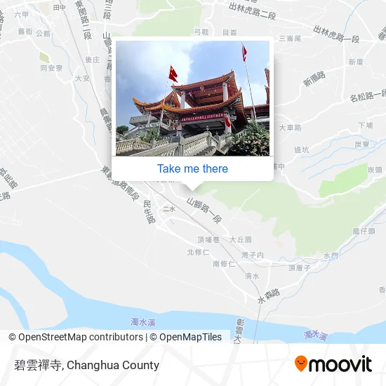 碧雲禪寺 map
