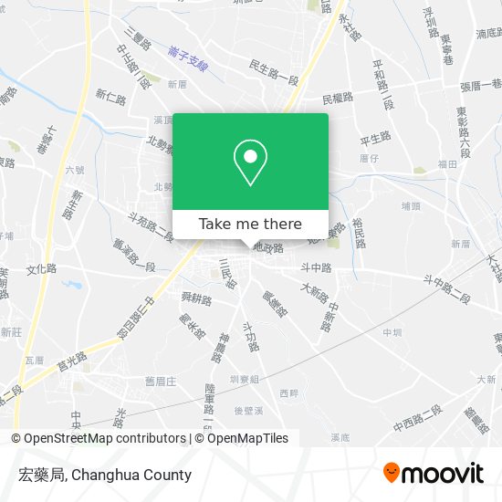 宏藥局 map