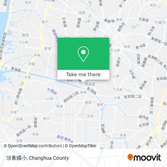 頂番國小 map